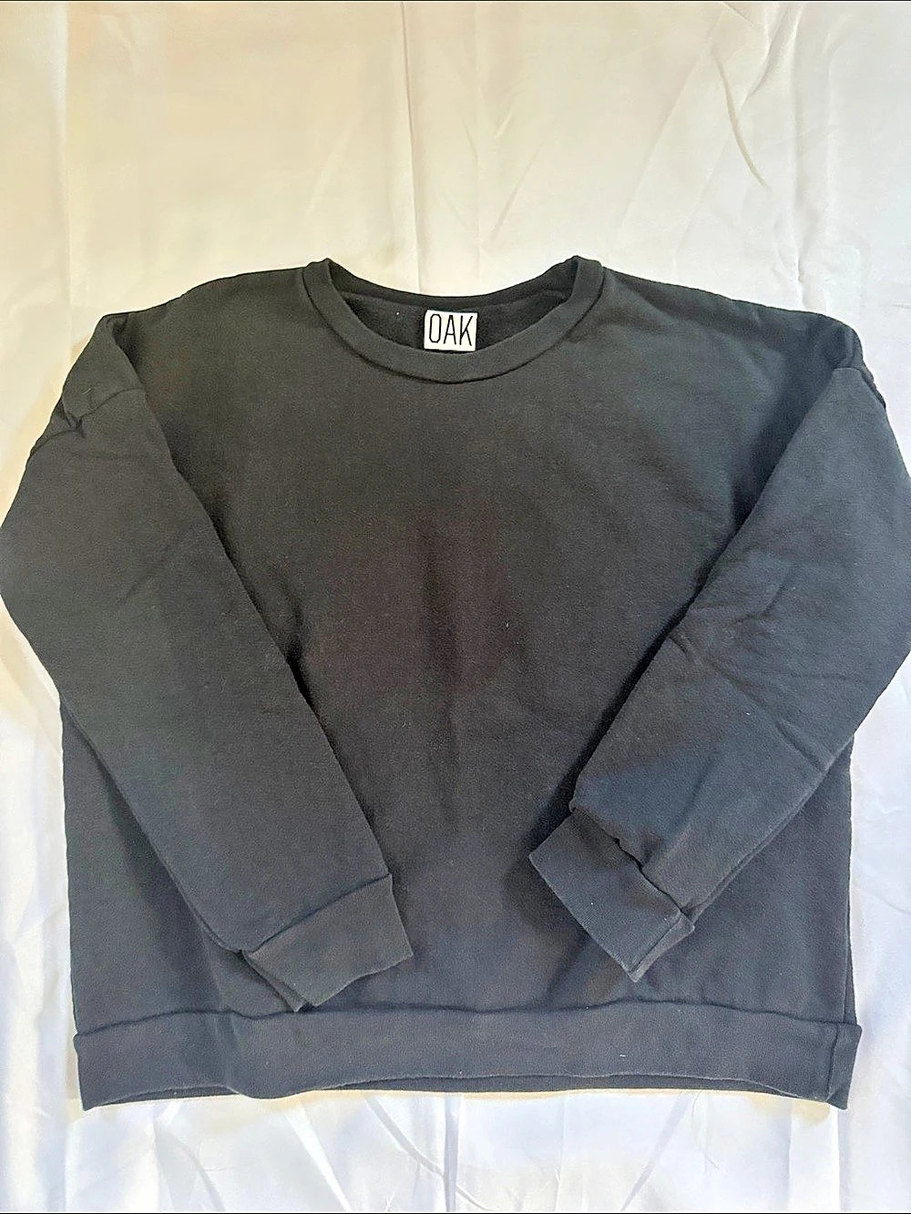 OAK Crewneck Sweatshirt in Black XL